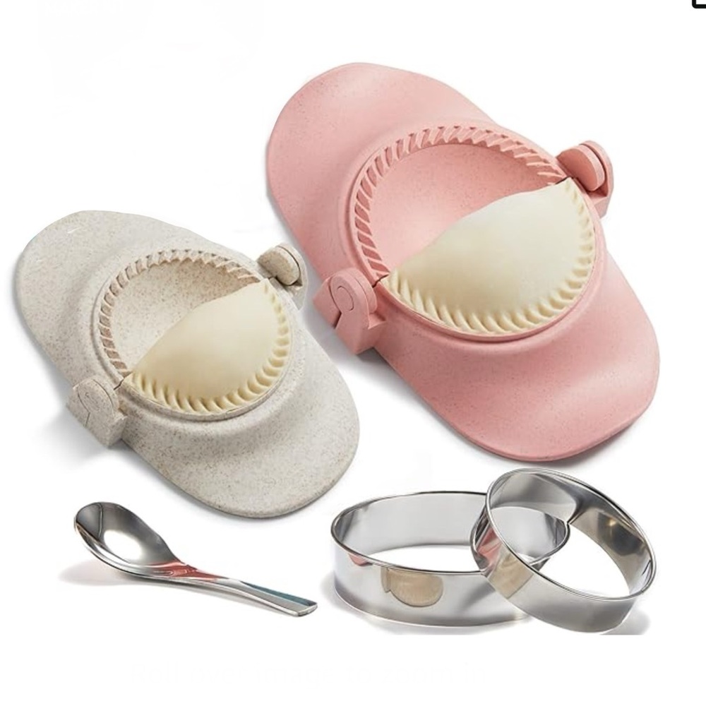 Dumpling Maker Set with Dough Cutters. For Empanadas or Dumplings